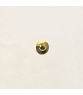 JusComte Gold Smiley Pin
