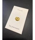 JusComte Gold Brezn Pin